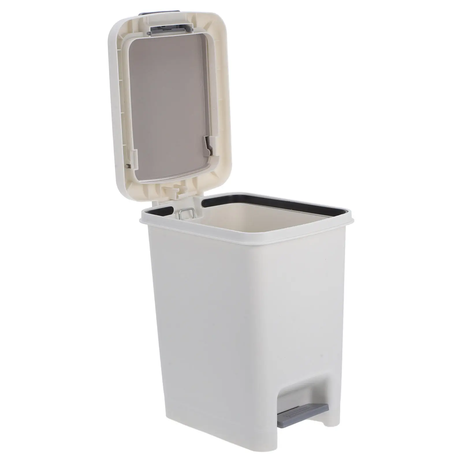 Пластиковое мусорное ведро с крышкой, компактное, экономит место, для ванной, офиса, кухни, современный дизайн
Пластиковое мусорное ведро с крышкой, компактное, экономит место, для ванной, офиса, кухни, современный дизайн