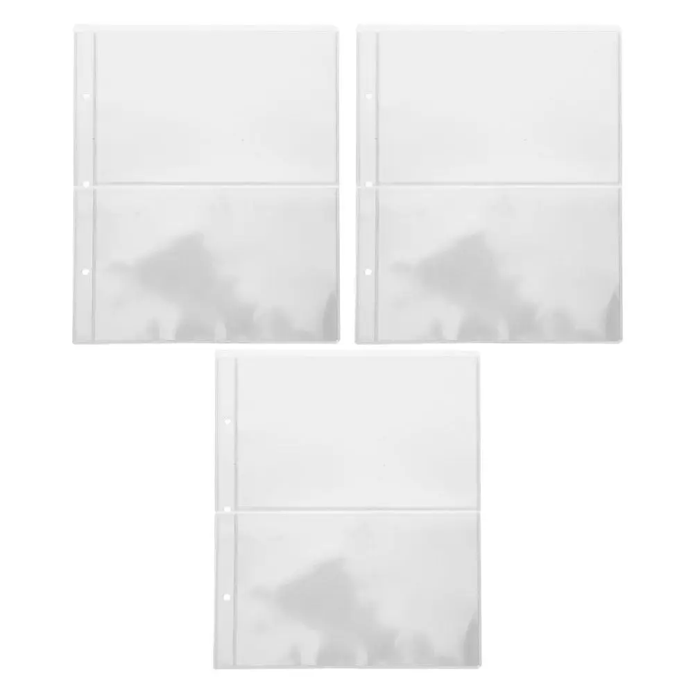 30Pcs Clear Currency Collection Pages 3 Hole Plastic Sleeves for Standard Binder Large Bill Holder Sheet Protector
30Pcs Clear Currency Collection Pages 3 Hole Plastic Sleeves for Standard Binder Large Bill Holder Sheet Protector