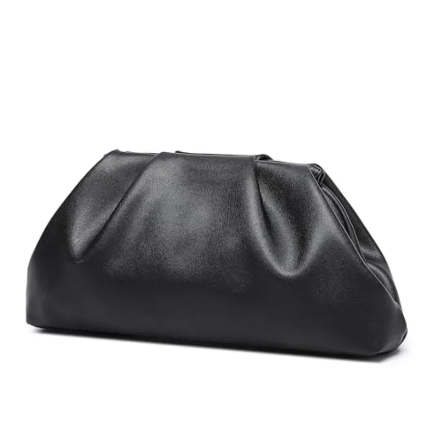 YUWITA Soft PU Leather Clutch Purses for Women Formal Elegant Luxurious Evening Bag
YUWITA Soft PU Leather Clutch Purses for Women Formal Elegant Luxurious Evening Bag