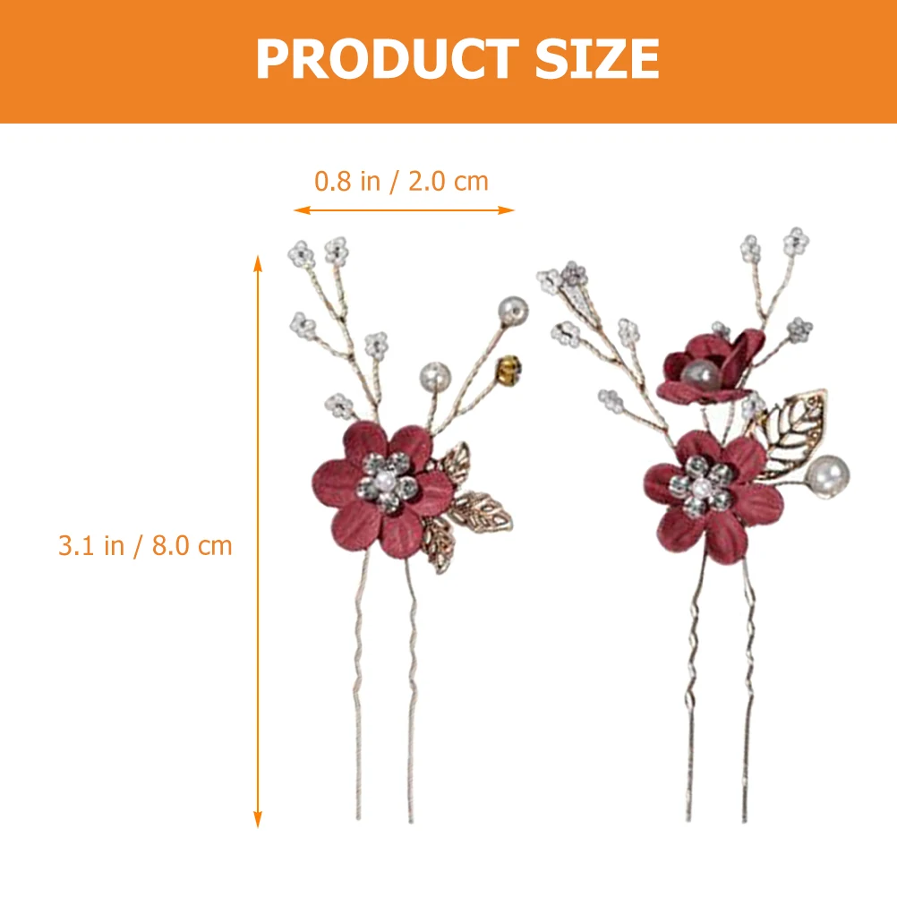 2Pcs Wedding Hairpin Bride Clips Alloy Accessories Vintage Women Hair Elegant Tea Party Cocktail Photos Headband
2Pcs Wedding Hairpin Bride Clips Alloy Accessories Vintage Women Hair Elegant Tea Party Cocktail Photos Headband