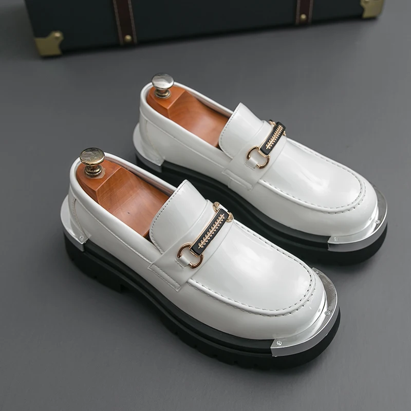 Classic Fashionable Height-increasing Loafers Casual Comfortable Thick-soled Anti-slip Busines Brand Shoes Gentleman's Shoes Men
Classic Fashionable Height-increasing Loafers Casual Comfortable Thick-soled Anti-slip Busines Brand Shoes Gentleman's Shoes Men