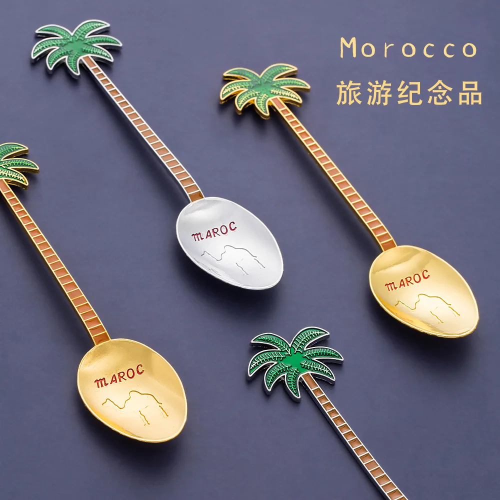 Product: Coconut Tree alloy spoon, creative souvenir, tourist souvenir, promotional gift, niche
Product: Coconut Tree alloy spoon, creative souvenir, tourist souvenir, promotional gift, niche