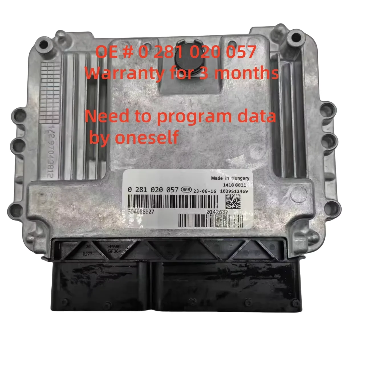 high quality 0281020057 0281 020 057 504088027 ECU Engine Computer Board Electronic Control Unit for Bosch
high quality 0281020057 0281 020 057 504088027 ECU Engine Computer Board Electronic Control Unit for Bosch