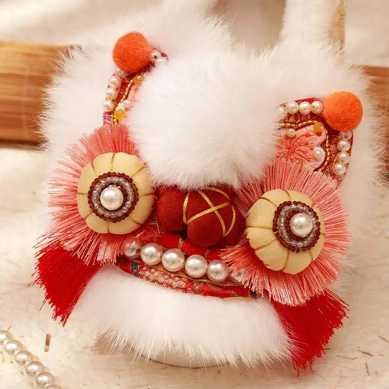 Chinese Style Tiger Head Shoes Women's Intangible Cultural Heritage Handmade Embroidered Lolita Shoes Red New Year Celebration
Chinese Style Tiger Head Shoes Women's Intangible Cultural Heritage Handmade Embroidered Lolita Shoes Red New Year Celebration