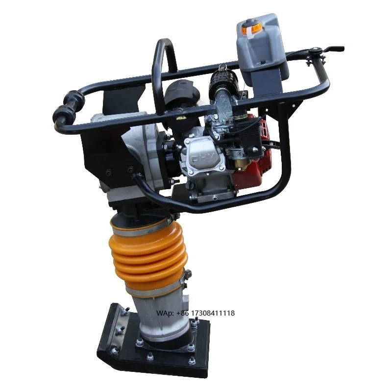 5.5HP GX160 Jumping Jack Rammer Vibrating Plate Compactor for Building Constructions Ground Compactor with Core Engine
5.5HP GX160 Jumping Jack Rammer Vibrating Plate Compactor for Building Constructions Ground Compactor with Core Engine