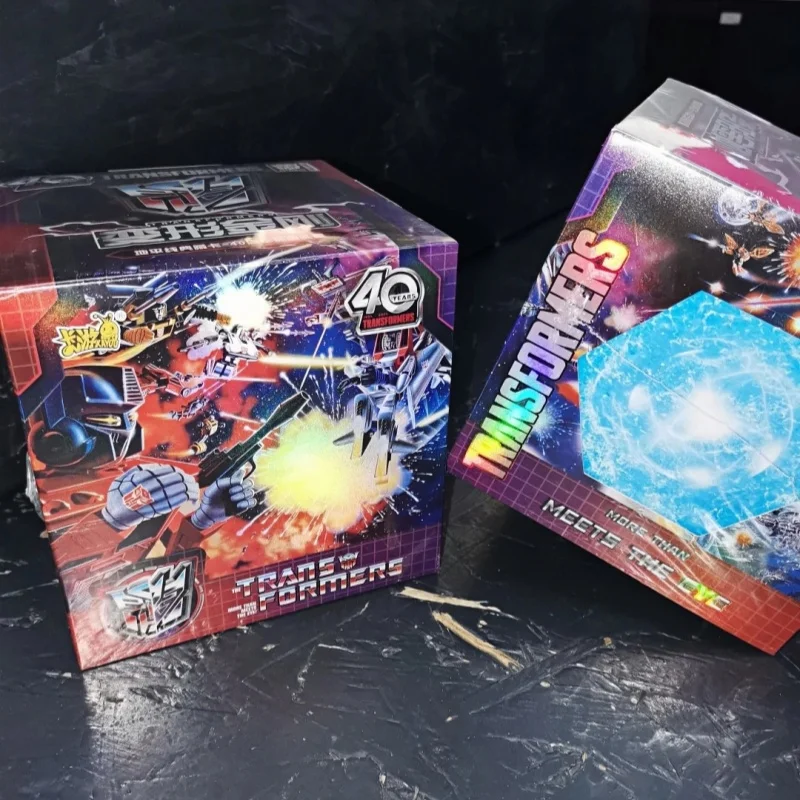 KAYOU Original Transformers Cards Horizon 40th Anniversary Energy Gift Box Optimus Prime Bumblebee XR Anime Collection Cards Toy
KAYOU Original Transformers Cards Horizon 40th Anniversary Energy Gift Box Optimus Prime Bumblebee XR Anime Collection Cards Toy