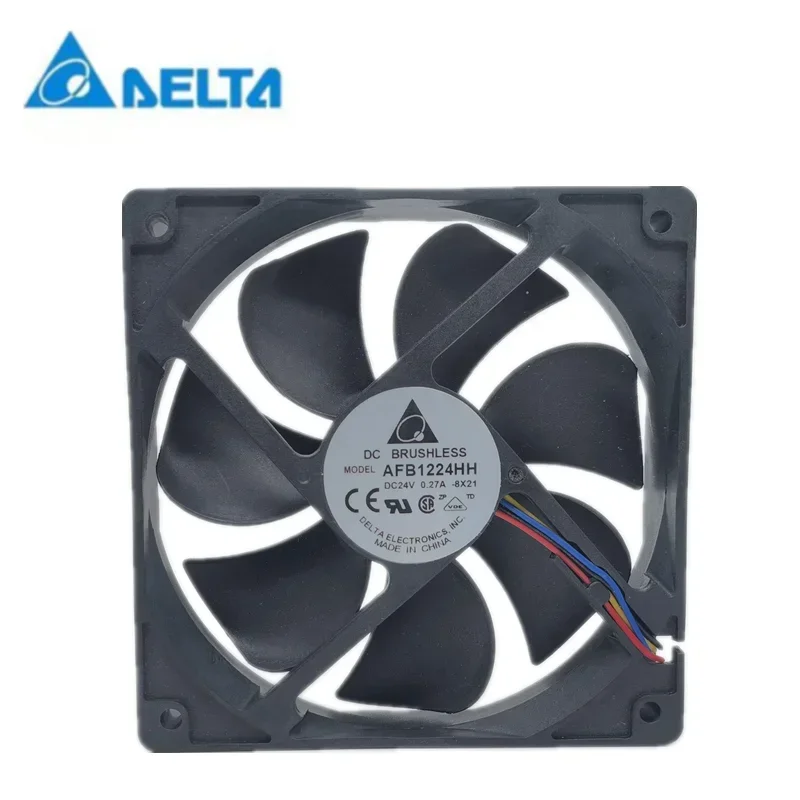 New delta AFB1224HH 12V 0.27A 12025 12cm inverter industrial computer cooling fan
New delta AFB1224HH 12V 0.27A 12025 12cm inverter industrial computer cooling fan