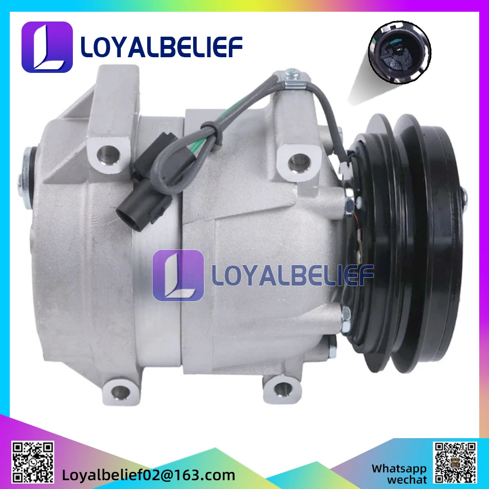 V5 AC Compressor for Hyundai HW210 HL740-7A HW140 HW160 11Q6-90041 11Q6-90040 R380LC9A R380LC9DM R380LC9MH
V5 AC Compressor for Hyundai HW210 HL740-7A HW140 HW160 11Q6-90041 11Q6-90040 R380LC9A R380LC9DM R380LC9MH