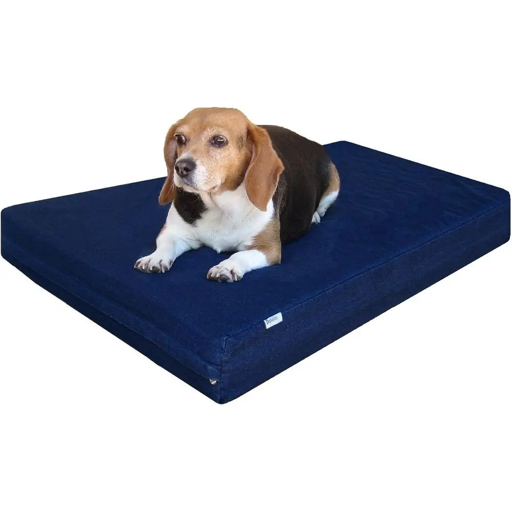 Memory Foam Dog Bed, Durable Denim Cover, Waterproof Liner, Extra Bed Case, 35x20x4, Ideal for Small to Medium Pets
Memory Foam Dog Bed, Durable Denim Cover, Waterproof Liner, Extra Bed Case, 35x20x4, Ideal for Small to Medium Pets