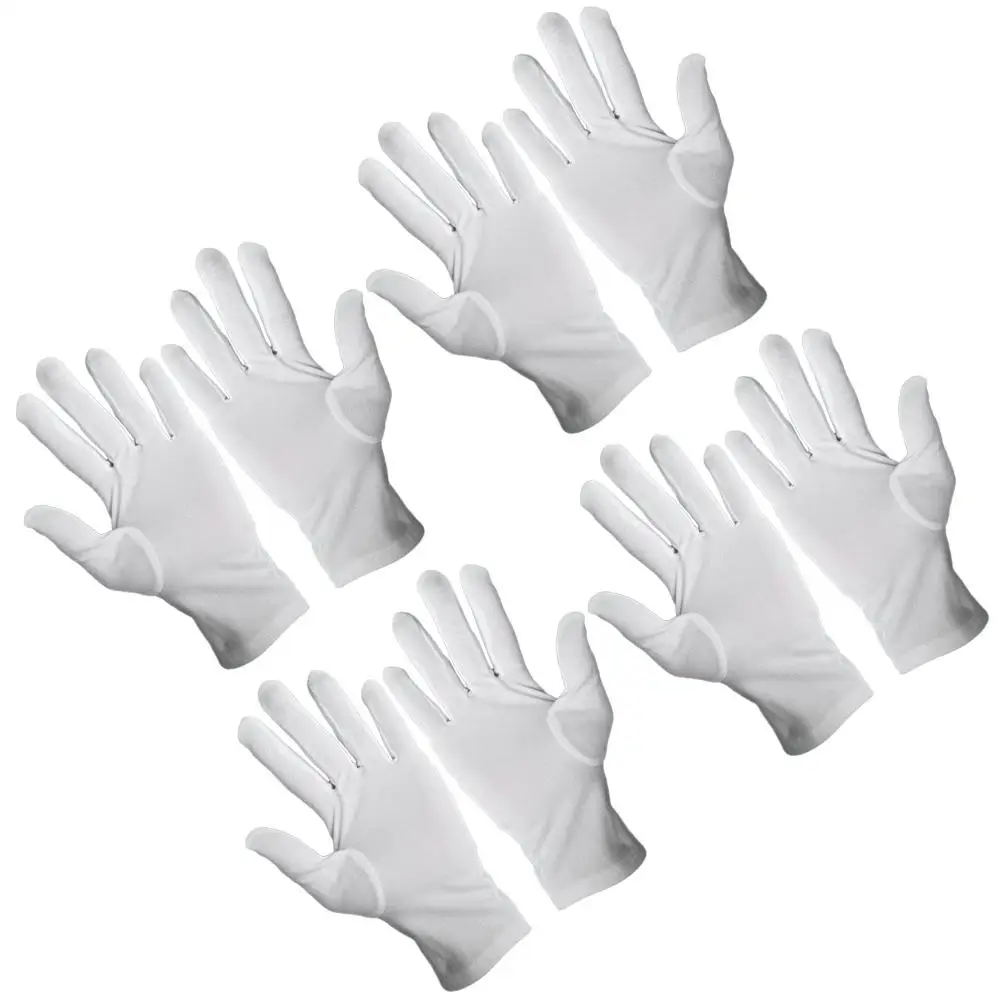12 Pairs Cotton Gloves Durable Soft Material Comfortable Clean Gardening Industrial Work Party Etiquette Silver Coin Inspection
12 Pairs Cotton Gloves Durable Soft Material Comfortable Clean Gardening Industrial Work Party Etiquette Silver Coin Inspection