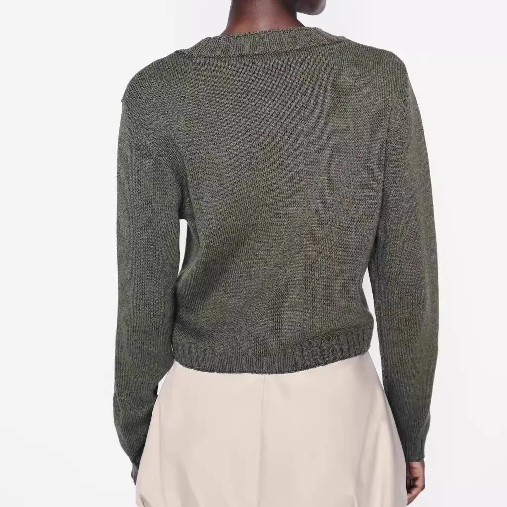 Autumn New Arrival Women's Casual Knitted Long Sve round Ne Open Cardigan ort Jaet Sweet Sle Loose Fit Color
Autumn New Arrival Women's Casual Knitted Long Sve round Ne Open Cardigan ort Jaet Sweet Sle Loose Fit Color