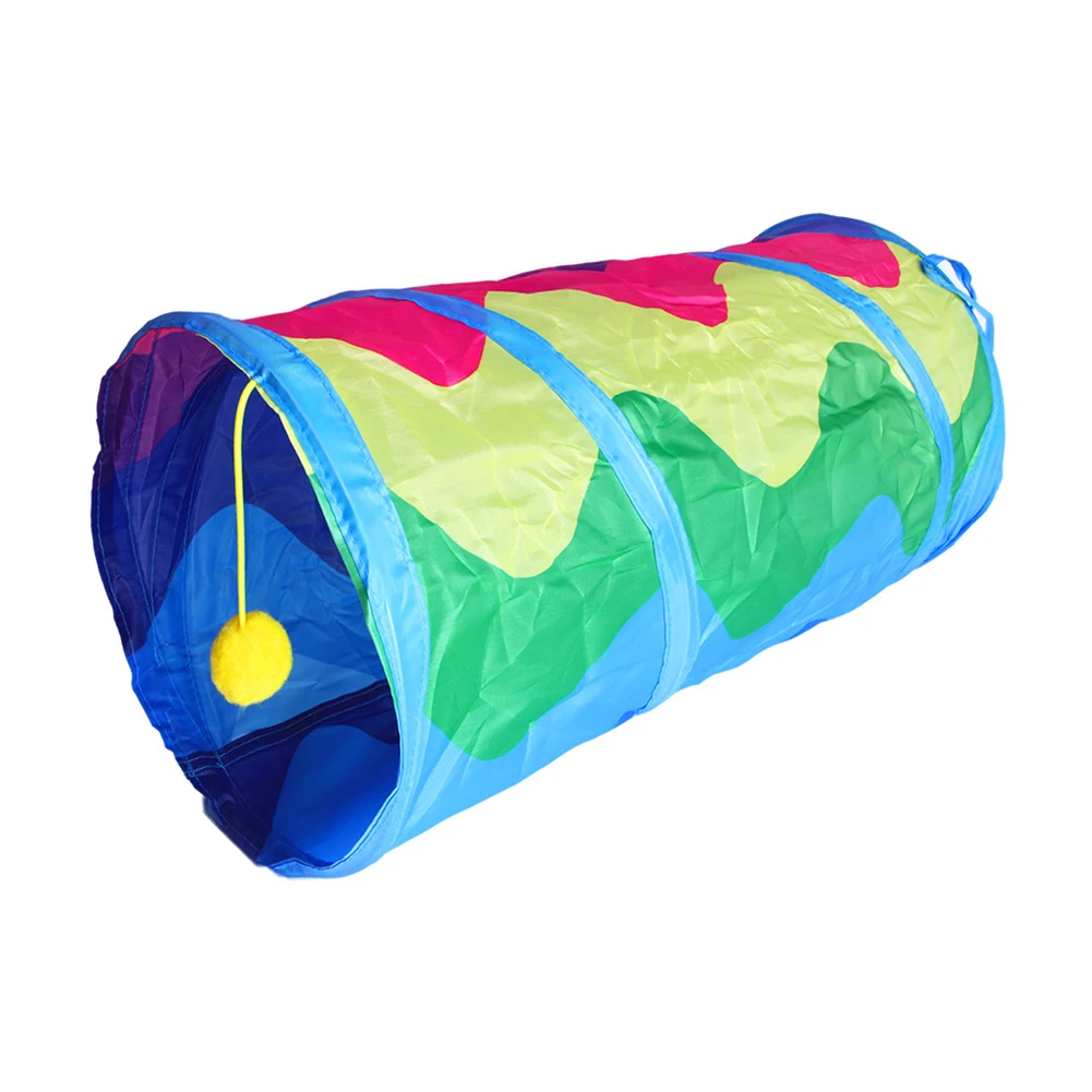 Indoor Cats Tunnel Toys Foldable Cave Crinkle Tunnel With Collapsible Play Tunnels Tent Tubes Bucket For Cats Rabbit Puppy
Indoor Cats Tunnel Toys Foldable Cave Crinkle Tunnel With Collapsible Play Tunnels Tent Tubes Bucket For Cats Rabbit Puppy