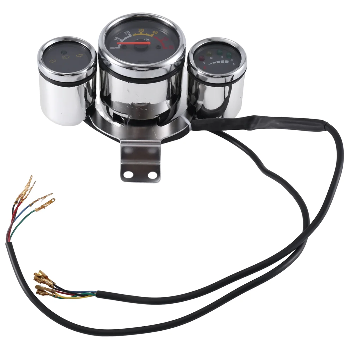 ATV Speedometer Stopwatch Gear Steering Signal Three Meters for Big Bull Big Dinosaur,
ATV Speedometer Stopwatch Gear Steering Signal Three Meters for Big Bull Big Dinosaur,