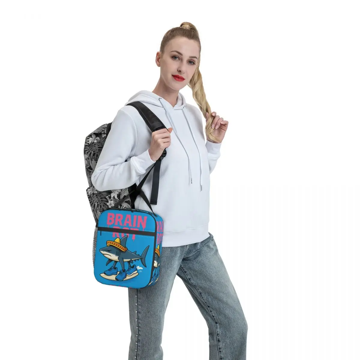 Brainrot Lunch Bag For Adult Graphic Design Lunch Box Aesthetic Picnic Cooler Bag Portable Zipper Oxford Thermal Tote Handbags
Brainrot Lunch Bag For Adult Graphic Design Lunch Box Aesthetic Picnic Cooler Bag Portable Zipper Oxford Thermal Tote Handbags