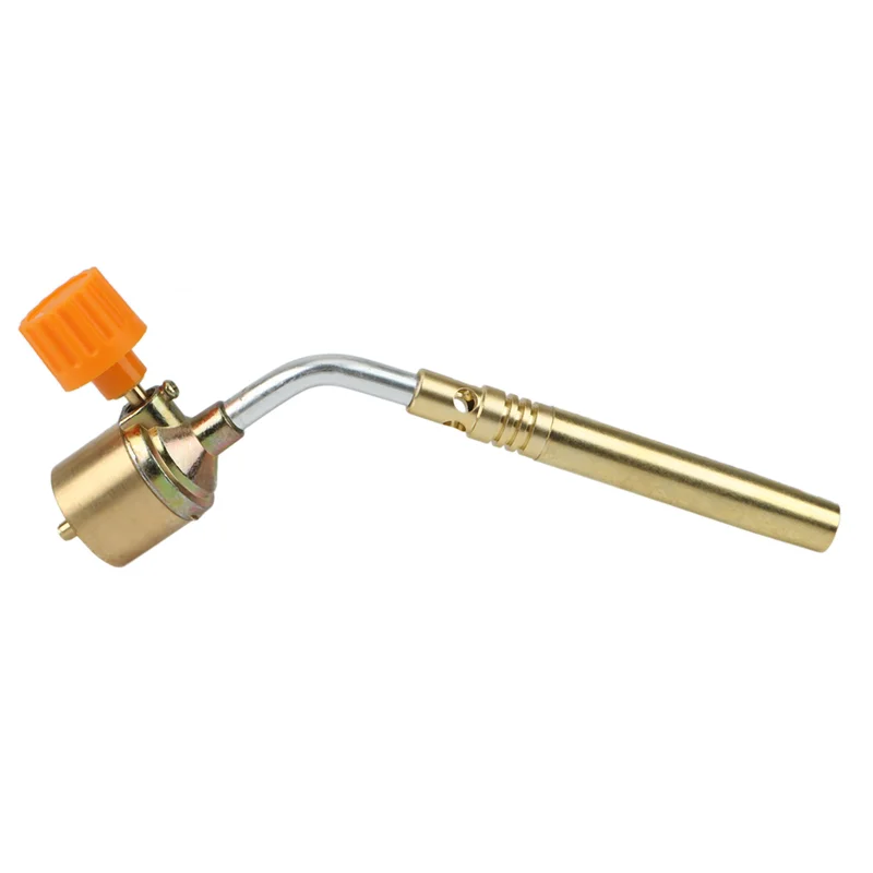 A69E3X Brass MAPP, Propane Gas Torch, Automatic Ignition Trigger, Heating Welding Burner, Suitable For Camping And Welding
A69E3X Brass MAPP, Propane Gas Torch, Automatic Ignition Trigger, Heating Welding Burner, Suitable For Camping And Welding