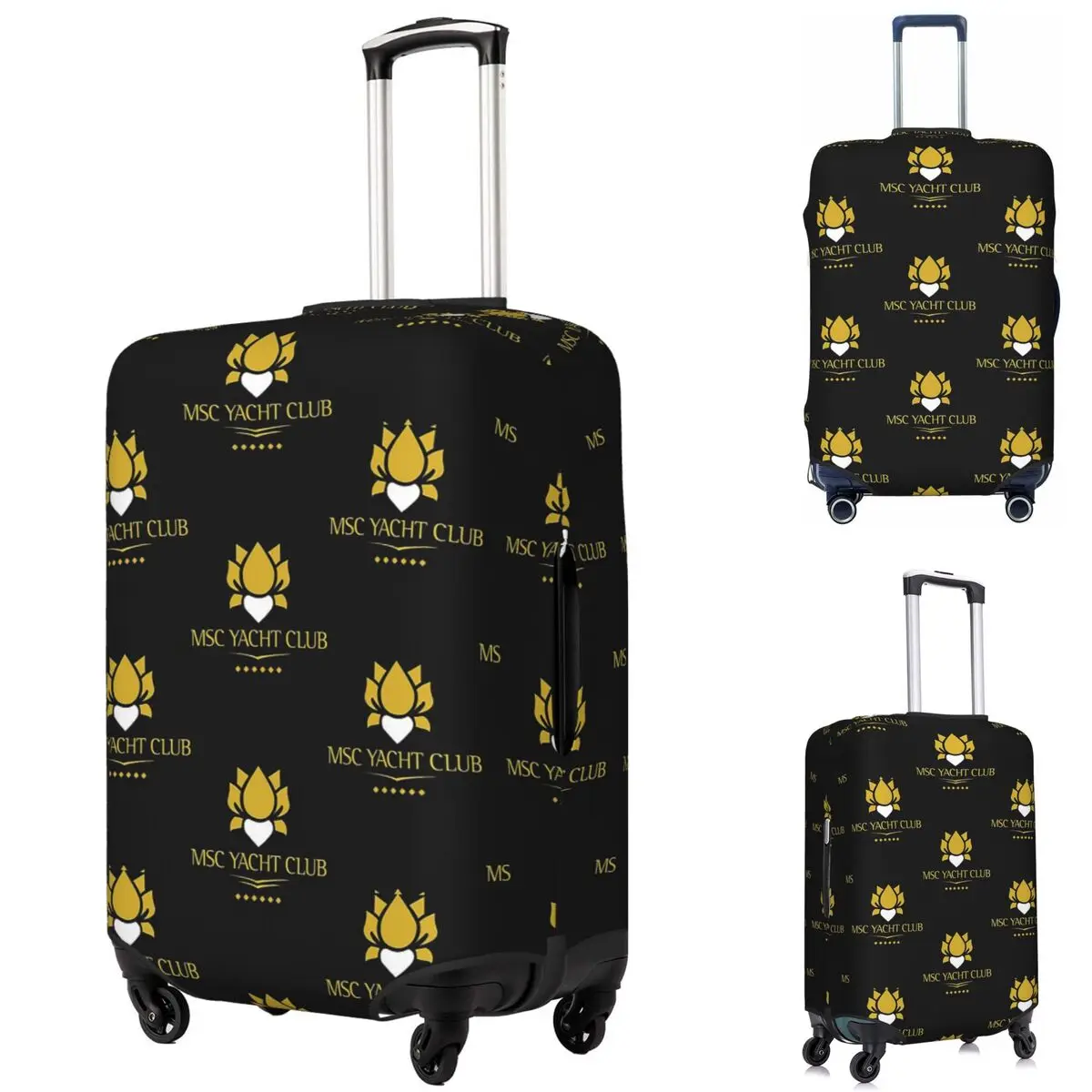 MSC Yacht Club Logo Design Cap Suitcase Cover Protection Elastic Trip Luggage Protector Covers for 18-32 Inch
MSC Yacht Club Logo Design Cap Suitcase Cover Protection Elastic Trip Luggage Protector Covers for 18-32 Inch