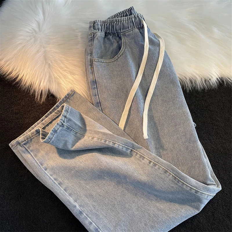 Мужские джинсы-стринги в стиле casual, модные уличные брюки на весну-осень, свободные прямые брюки, универсальные широкие джинсы
Мужские джинсы-стринги в стиле casual, модные уличные брюки на весну-осень, свободные прямые брюки, универсальные широкие джинсы