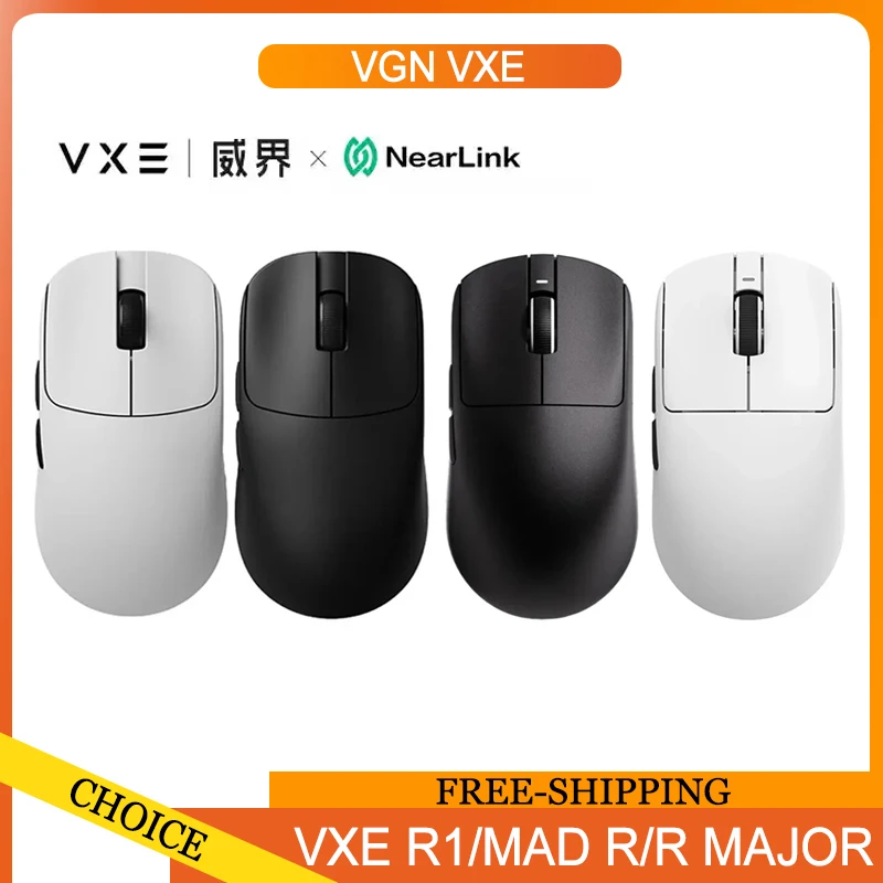 Игровая мышь Vxe Mad R/R Major/R1 Pro для киберспорта Paw3395/3950, двухрежимная, непористая, легкая, эргономичная, стандартная, 8k, подарок для геймера
Игровая мышь Vxe Mad R/R Major/R1 Pro для киберспорта Paw3395/3950, двухрежимная, непористая, легкая, эргономичная, стандартная, 8k, подарок для геймера
