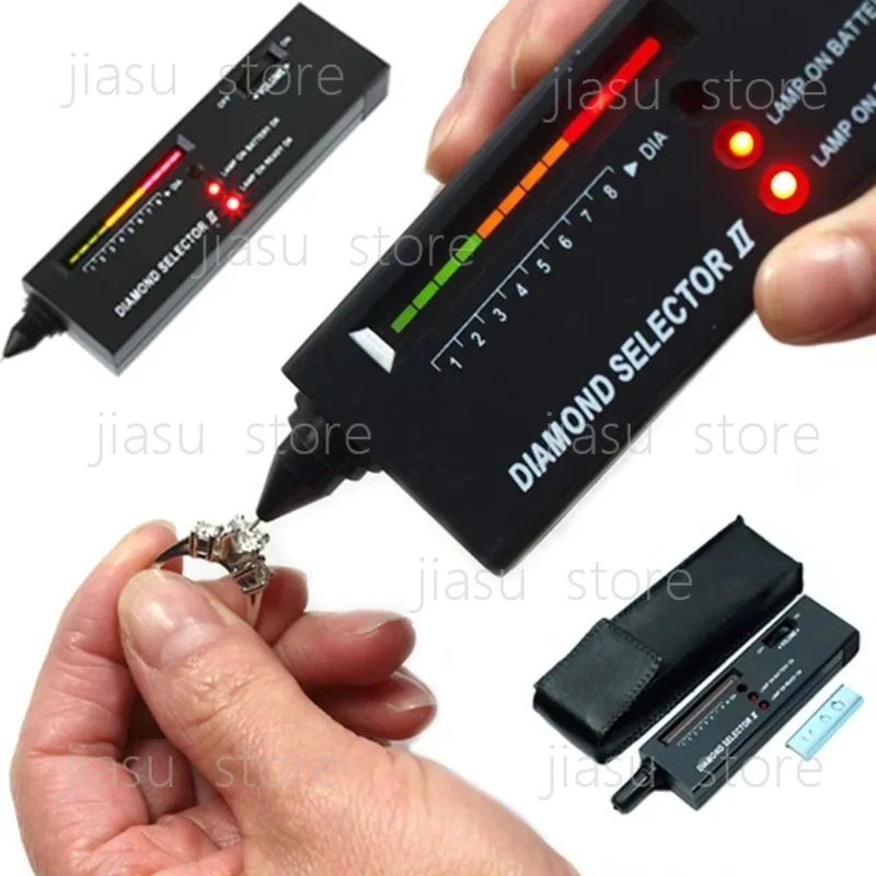 Professional Jewelry Diamond Tester Practical Jewelry Diamond Selector Moissanite Tester Portable Testing Tool Set
Professional Jewelry Diamond Tester Practical Jewelry Diamond Selector Moissanite Tester Portable Testing Tool Set