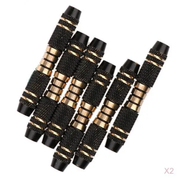 12 Piece Dart Barrel Set Copper Darts Parts for Steel Tip Soft Tip Accurate Control Shooting
12 Piece Dart Barrel Set Copper Darts Parts for Steel Tip Soft Tip Accurate Control Shooting