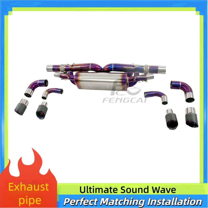 Титановая глушительная выхлопная система для гоночных выступлений Aston Martin Vantage V8 с клапанами, управляющими выхлопными трубами Catback
Титановая глушительная выхлопная система для гоночных выступлений Aston Martin Vantage V8 с клапанами, управляющими выхлопными трубами Catback