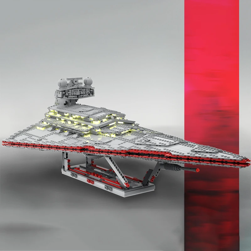 2856 шт. MOC научно-фантастический фильм (ЗВЕЗДНЫЙ БАТЛ) Имперский ксистон класса Звездный разрушитель строительный блок модель игрушки праздничные подарки
2856 шт. MOC научно-фантастический фильм (ЗВЕЗДНЫЙ БАТЛ) Имперский ксистон класса Звездный разрушитель строительный блок модель игрушки праздничные подарки