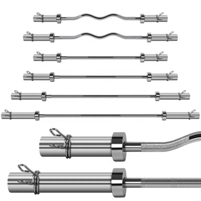 Factory Wholesale Chrome Weight Lifting Competition Barbell Bar
Factory Wholesale Chrome Weight Lifting Competition Barbell Bar