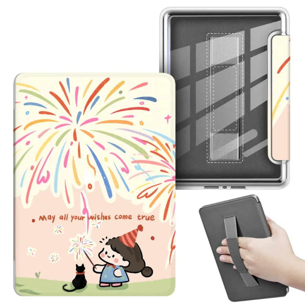 Hand Support 6 inch e-Reader Case Acrylic Shockproof Smart Cover Smart Wear Resistant for Kindle 2024/2022 11th Generation
Hand Support 6 inch e-Reader Case Acrylic Shockproof Smart Cover Smart Wear Resistant for Kindle 2024/2022 11th Generation