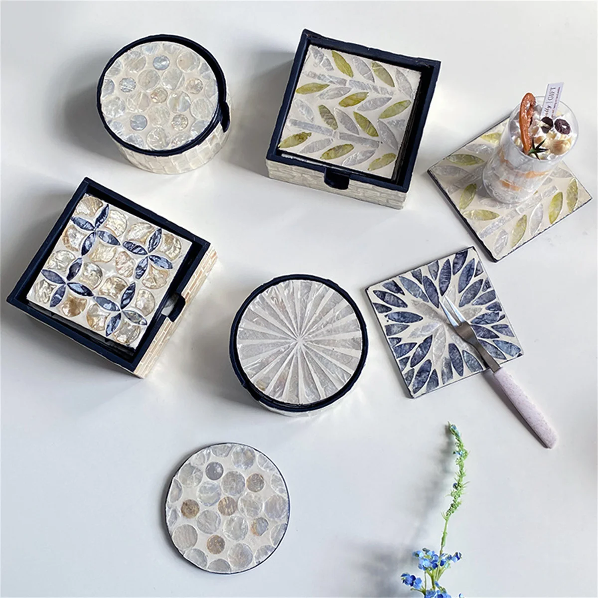 6pcs Round Colorful Shells Coaster Dining Table Protector Pad Heat Resistant Cup Mat Coffee Tea Hot Placemat Kitchen Accessories
6pcs Round Colorful Shells Coaster Dining Table Protector Pad Heat Resistant Cup Mat Coffee Tea Hot Placemat Kitchen Accessories