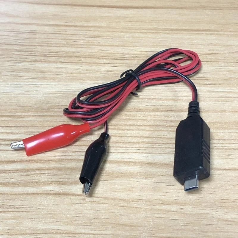 652F 1m Universal AA C D Battery USB C 5V to 3V Step-down Clip Power Supply Cable Replace 2x 1.5V Battery
652F 1m Universal AA C D Battery USB C 5V to 3V Step-down Clip Power Supply Cable Replace 2x 1.5V Battery