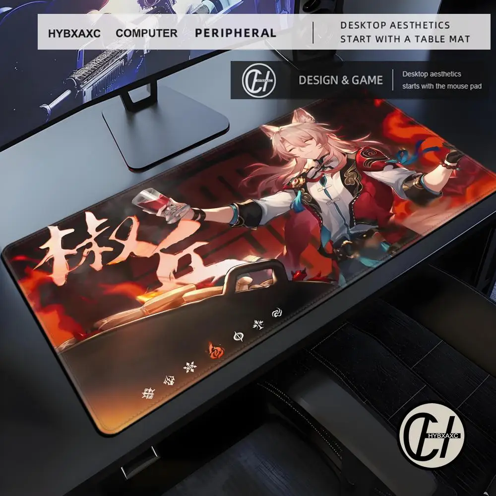 Коврик для мыши Honkai Star Rail Game Firefly Acheron Blade Fugue Sunday Компьютерные аксессуары Stitch Edge Коврик для клавиатуры из натурального каучука
Коврик для мыши Honkai Star Rail Game Firefly Acheron Blade Fugue Sunday Компьютерные аксессуары Stitch Edge Коврик для клавиатуры из натурального каучука