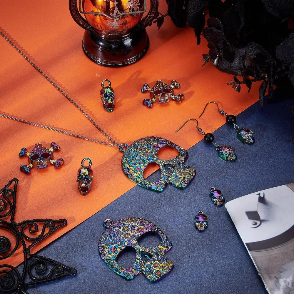 10Pcs 5 Style Plated Alloy Big Pendants Cadmium Free Lead Free Shape Rainbow Color 2pcs/style
10Pcs 5 Style Plated Alloy Big Pendants Cadmium Free Lead Free Shape Rainbow Color 2pcs/style