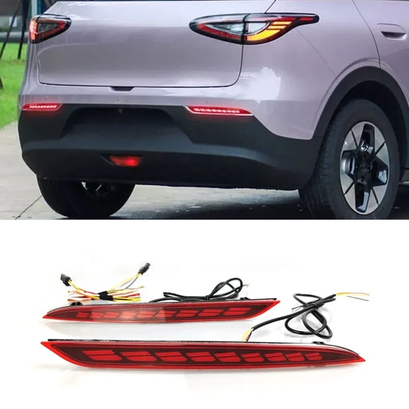For Geely Geome EX2 2025 2026 Led Rear Bumper Light Reflector Dymanic Flowing Turn Signal Brake Light Modification Accessories
For Geely Geome EX2 2025 2026 Led Rear Bumper Light Reflector Dymanic Flowing Turn Signal Brake Light Modification Accessories