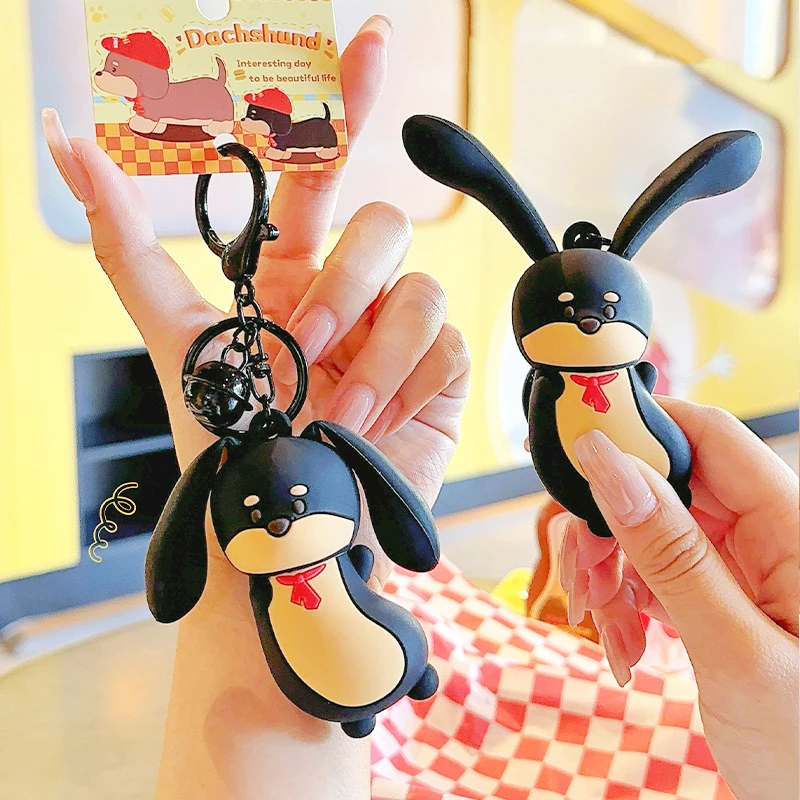 New Plush Dachshund Dog Keychain Coin Purse Bag Pendant Furry Puppy Keyring Creative Small Dog Pendant Bag Accessories
New Plush Dachshund Dog Keychain Coin Purse Bag Pendant Furry Puppy Keyring Creative Small Dog Pendant Bag Accessories