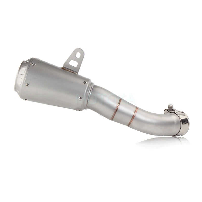 2014~2019 Motorcycle R3 Exhaust System YZF R25 R30 Manifold Slip-on Modified Silencer MT03 MT25 Muffler Header Middle Link Pipe
2014~2019 Motorcycle R3 Exhaust System YZF R25 R30 Manifold Slip-on Modified Silencer MT03 MT25 Muffler Header Middle Link Pipe