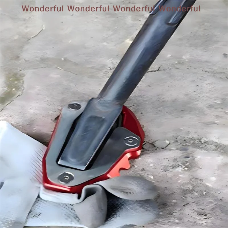 Motorcycle Kickstand Extension Pad Side Stand Valve Cap Prevents Sinking and Ensures Balance on Soft or Gravel Surfaces
Motorcycle Kickstand Extension Pad Side Stand Valve Cap Prevents Sinking and Ensures Balance on Soft or Gravel Surfaces