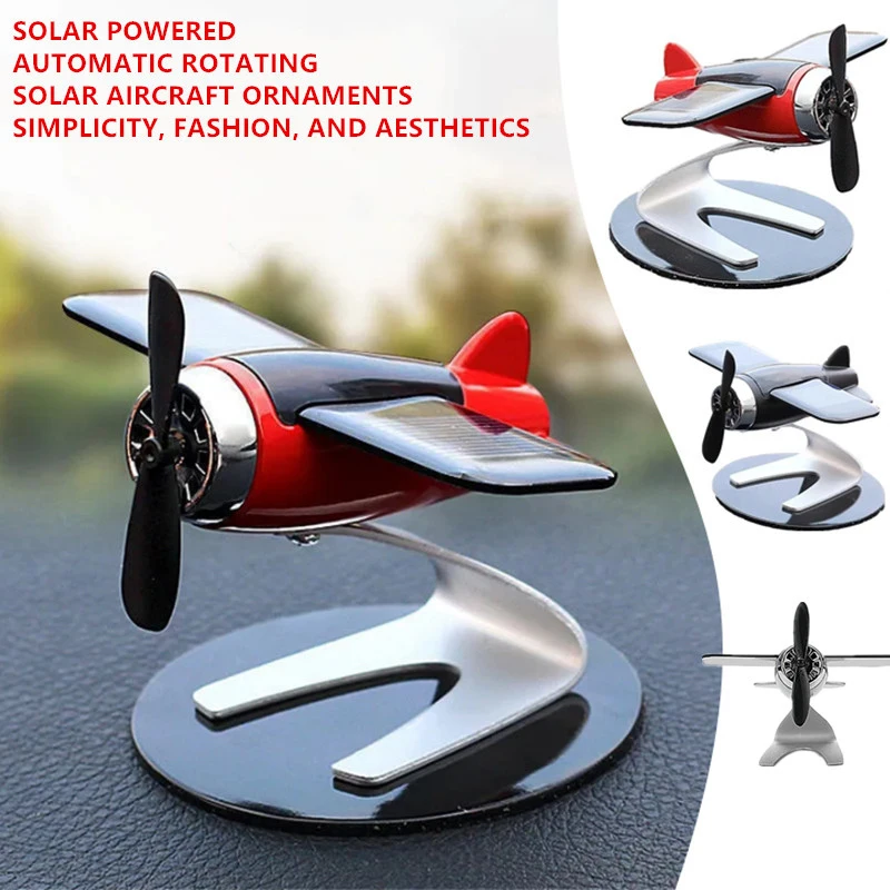 Creative Solar Airplane Car Ornaments Car Air Freshener Cars Accessories Interior Aroma Diffuser Rotating Propeller Decoration
Creative Solar Airplane Car Ornaments Car Air Freshener Cars Accessories Interior Aroma Diffuser Rotating Propeller Decoration