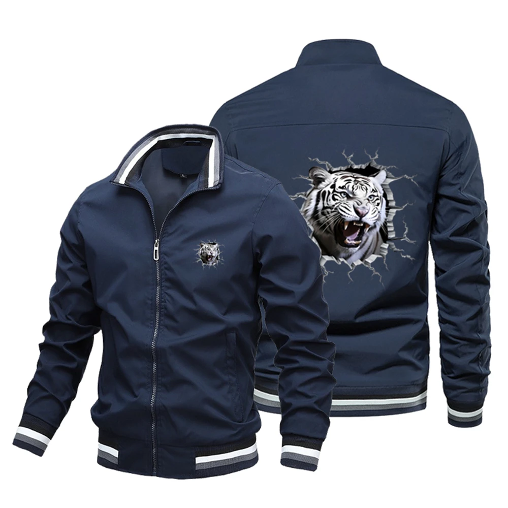 Ierce Tiger Flying Collar Jacket Men's and Animals' Printed Spring Summer Long Sleeve Oversized Shirt Casual Wear
Ierce Tiger Flying Collar Jacket Men's and Animals' Printed Spring Summer Long Sleeve Oversized Shirt Casual Wear