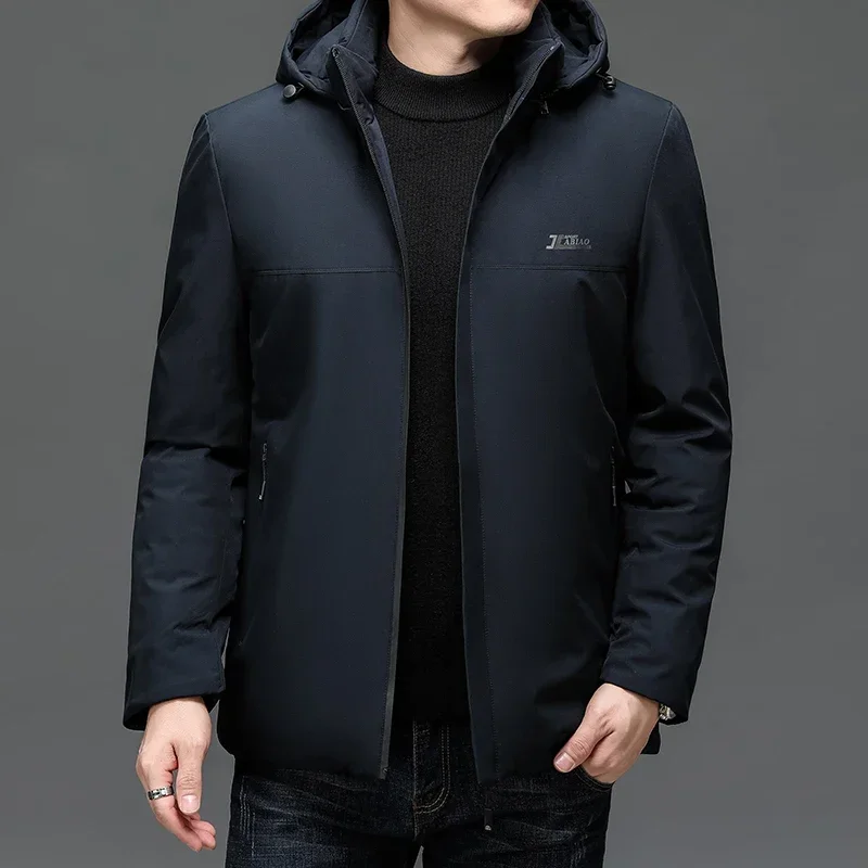High Quality Fleece Cold-proof Parkas Coat New Plus Velvet Men's Winter Jacket Parkas Fashion Brand Thickened Warm Hooded Coat
High Quality Fleece Cold-proof Parkas Coat New Plus Velvet Men's Winter Jacket Parkas Fashion Brand Thickened Warm Hooded Coat