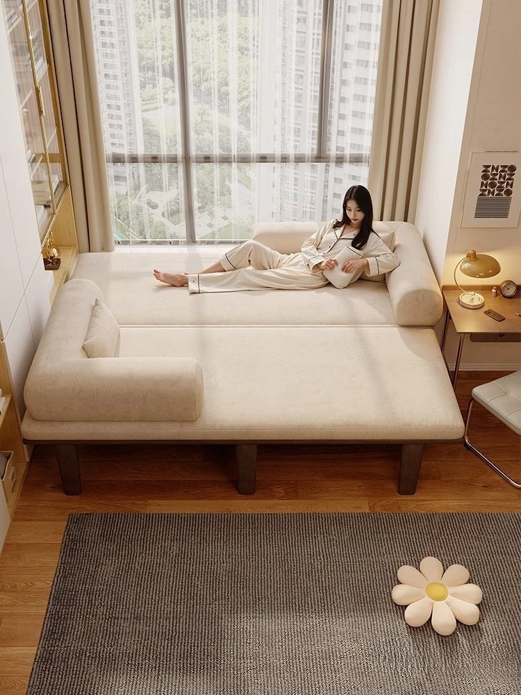 Bay window telescopic sofa bed splicing pull-out bay window sofa bay window transformation tatami extended folding bed frame
Bay window telescopic sofa bed splicing pull-out bay window sofa bay window transformation tatami extended folding bed frame
