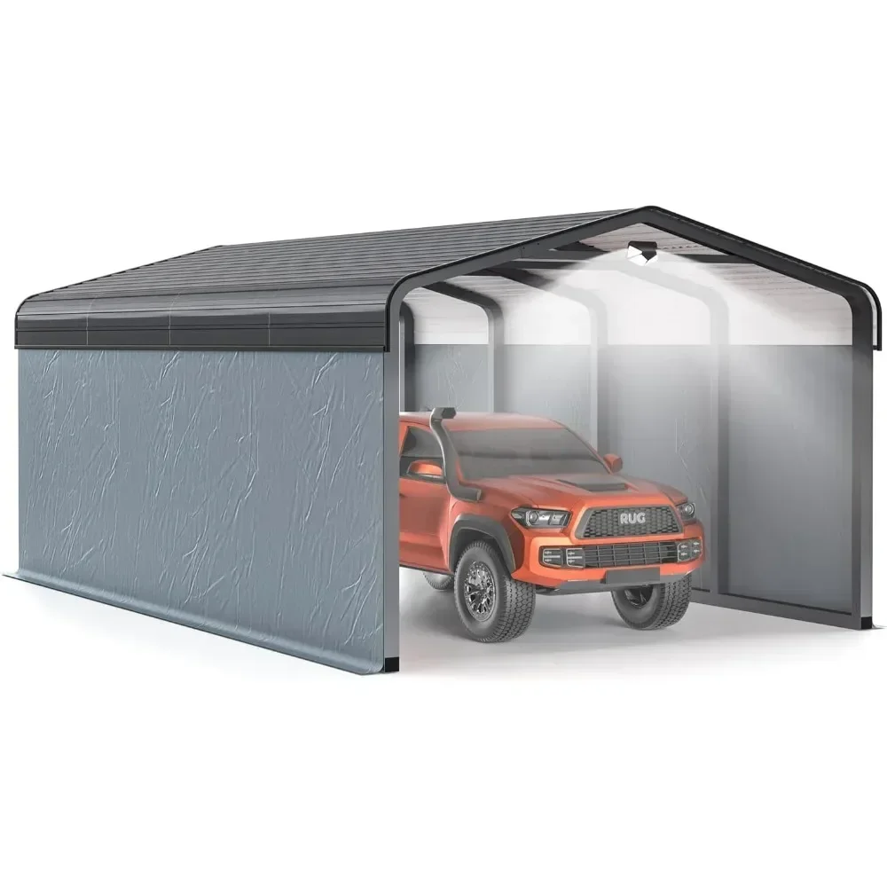 Metal Carport, Carport Canopy 12x20 Heavy Duty All Weather, Galvanized Metal Roof, Metal Car Port for Snow, Outdoor Car Shelter
Metal Carport, Carport Canopy 12x20 Heavy Duty All Weather, Galvanized Metal Roof, Metal Car Port for Snow, Outdoor Car Shelter