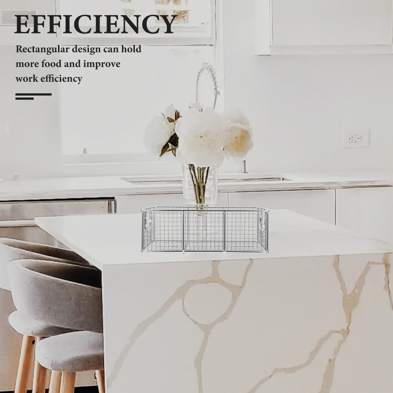 Stainless Steel Frying Basket Mesh Cooking Strainer For Air Fryer French Fries Chicken Hot Pot Long Handle Fryer Basket
Stainless Steel Frying Basket Mesh Cooking Strainer For Air Fryer French Fries Chicken Hot Pot Long Handle Fryer Basket