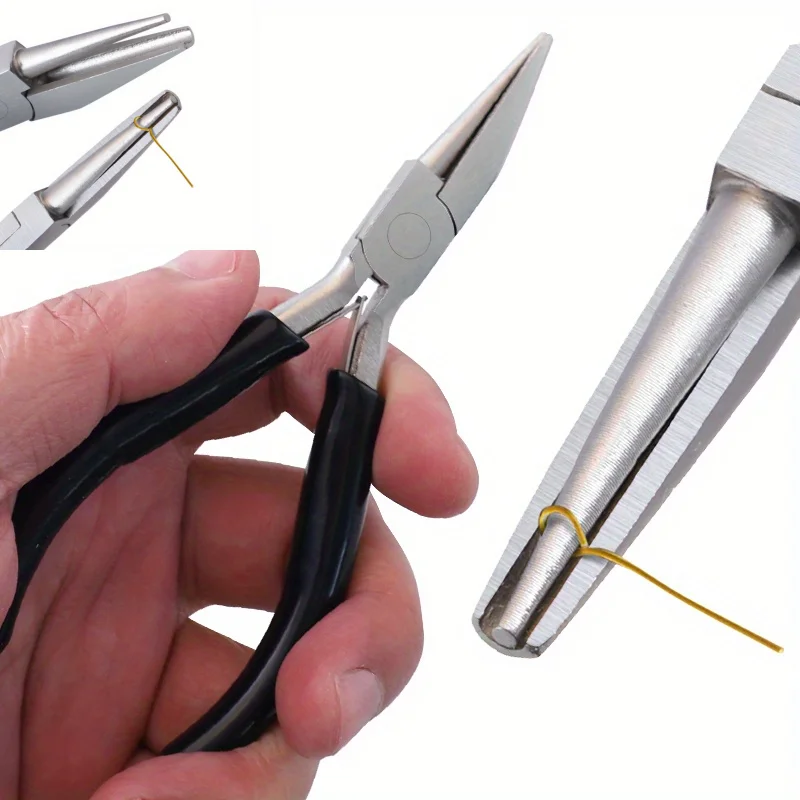 DIY make 5In Mini Jewelry Plier DIY Carbon Steel Round Nose Jewelry Tools Copper Jewelry Wire for Making 1PC
DIY make 5In Mini Jewelry Plier DIY Carbon Steel Round Nose Jewelry Tools Copper Jewelry Wire for Making 1PC