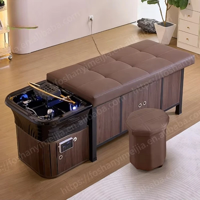 Современная японская кушетка-мойка для парикмахерских с функцией спа для головы
Современная японская кушетка-мойка для парикмахерских с функцией спа для головы