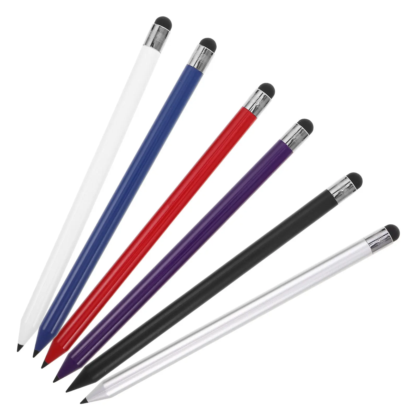 6Pcs Touch Screen Stylus Pencil-Shaped Capacitive Pens for Tablets Smartphones Precision Writing Drawing Note Taking Fingerprint
6Pcs Touch Screen Stylus Pencil-Shaped Capacitive Pens for Tablets Smartphones Precision Writing Drawing Note Taking Fingerprint