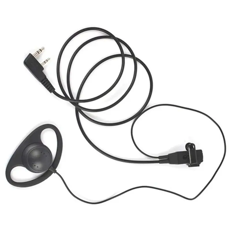 Комплект гарнитуры с одним проводом MIC PTT Mic D-образный 2-контактный радионаушник Ушной крючок для рации
Комплект гарнитуры с одним проводом MIC PTT Mic D-образный 2-контактный радионаушник Ушной крючок для рации
