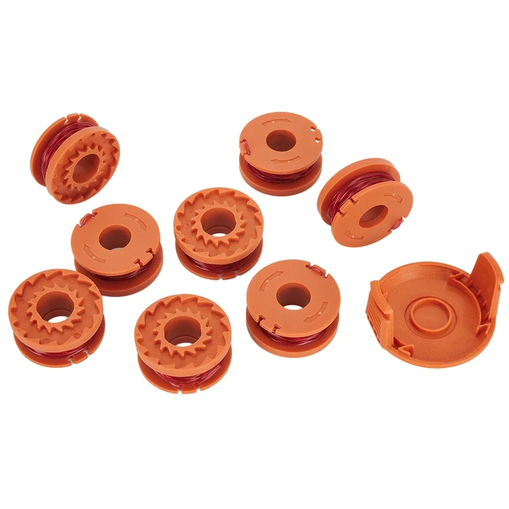 8+1PCS Trimmer Spool Line Accessories Parts Replacement WG151 WG155 WG163 WG175 High quality Portable Practical
8+1PCS Trimmer Spool Line Accessories Parts Replacement WG151 WG155 WG163 WG175 High quality Portable Practical