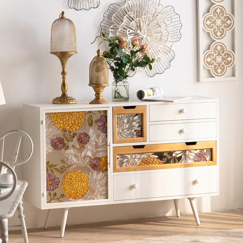 chest of drawers, solid wood, retro glass, painted white wrought iron cabinet, facing the door when entering the house.
chest of drawers, solid wood, retro glass, painted white wrought iron cabinet, facing the door when entering the house.