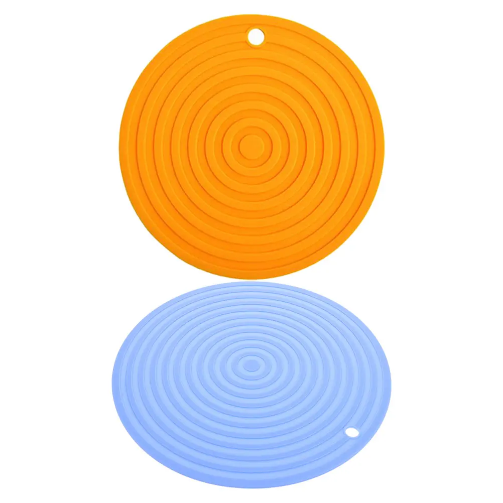 2pcs Heat Resistant Insulation Pads Silicone Round Mats Dining Table Countertop Protector Kitchen Pet Food Placemat
2pcs Heat Resistant Insulation Pads Silicone Round Mats Dining Table Countertop Protector Kitchen Pet Food Placemat