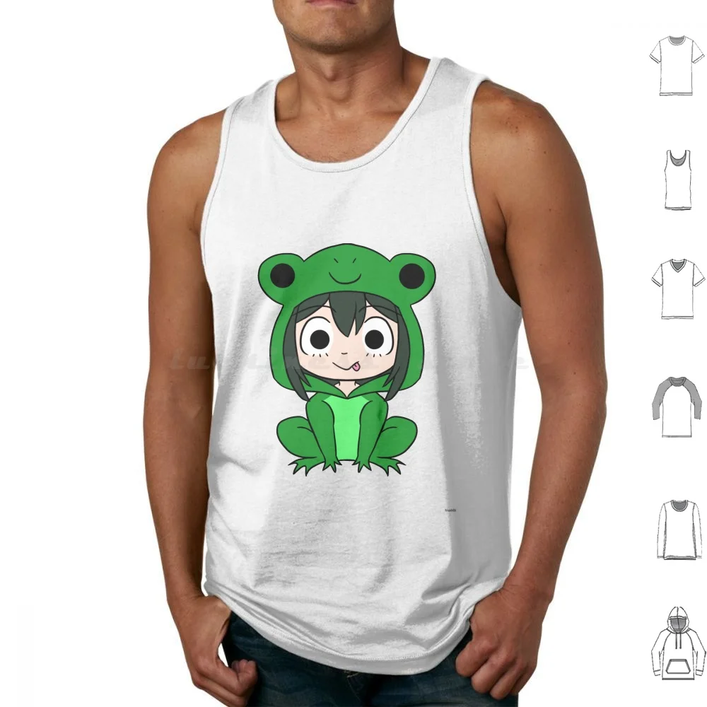 Bnha Froppy In Frog Onesie Tank Tops Vest Sleeveless Bnha Buko No Hero Academia Mha Midoriya Izuku Todoroki Shouto Kirishima
Bnha Froppy In Frog Onesie Tank Tops Vest Sleeveless Bnha Buko No Hero Academia Mha Midoriya Izuku Todoroki Shouto Kirishima